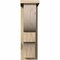Ekena Millwork Ridgewood Rough Sawn Corbel w/Backplate, Douglas Fir, 6"W x 12"D x 20"H COR06X12X20RID01RDF - alternate 4